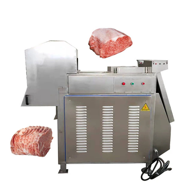 Fryst köttskärmaskin