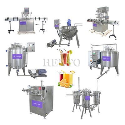 Apelsinjuice produktionslinje